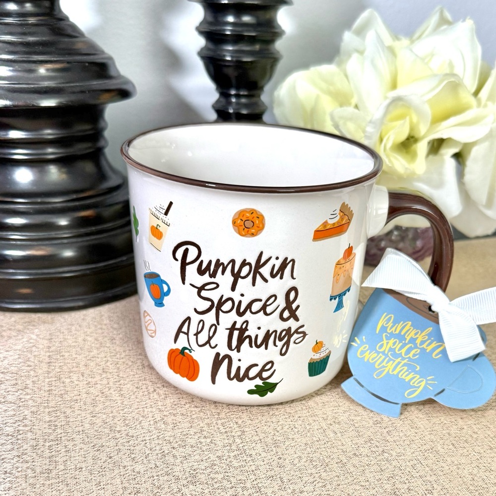 🆕PUMPKIN SPICE & ALL THINGS NICE Ceramic Mug